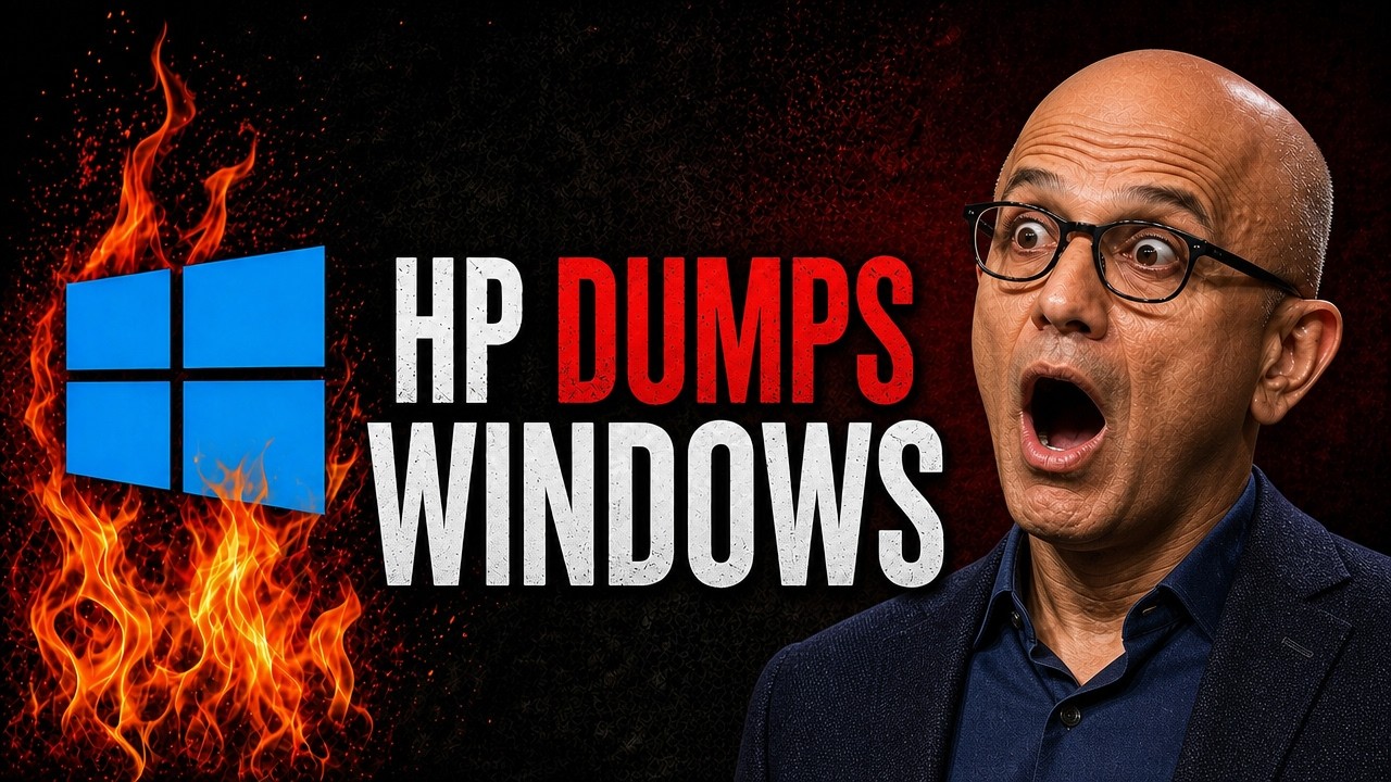 HP JUST EXPOSED Microsoft With A STUNNING Move Nobody Saw Coming