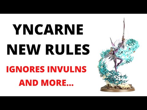 Yncarne Ignores Invulns - Eldar Datasheet Revealed