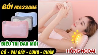 Video Gối massage hồng ngoại không dây pin sạc YIJIA YJ-A14