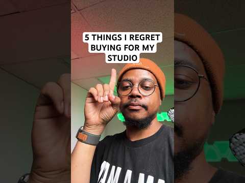 5 things I regret buying for my studio | #musicstudio