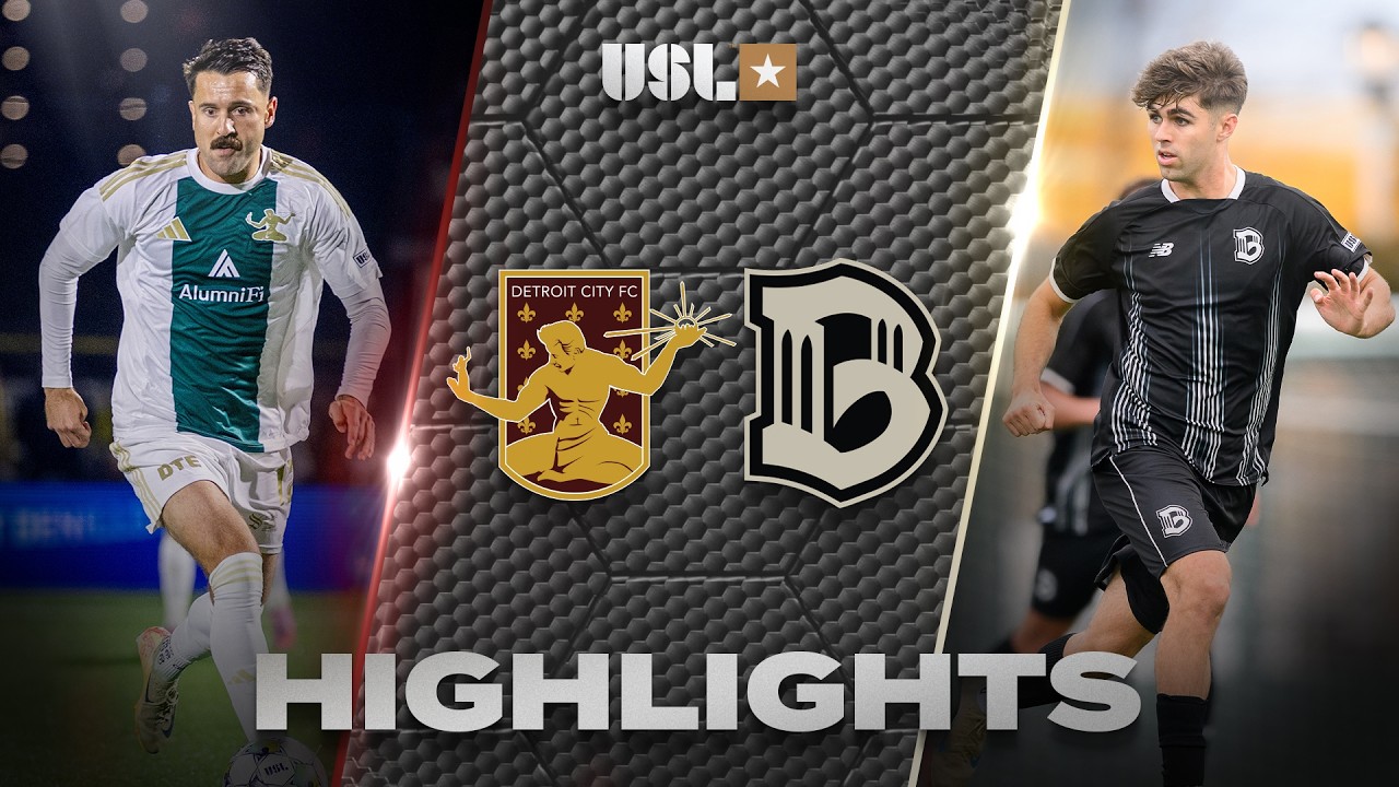 Detroit City vs Brooklyn Highlights