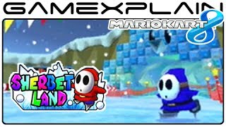 How Mario Kart 8's Sherbet Land retro track might work