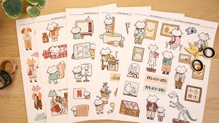 Cat Collage Club November '25 | Journal Printables For Cat Lovers