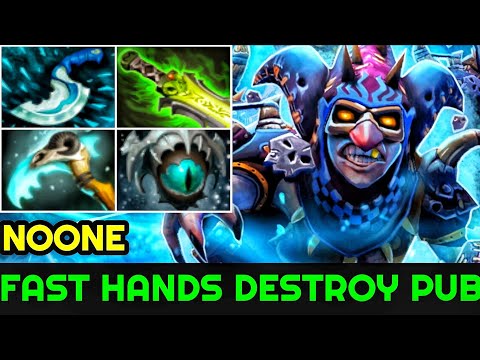 Noone [Meepo] Imba Fast Hands Destroy Pub Game 7.23 Dota 2