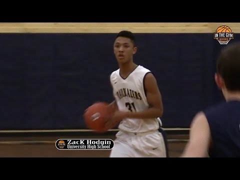 Zack Hodgin Floor General with EXCELLENT VISION