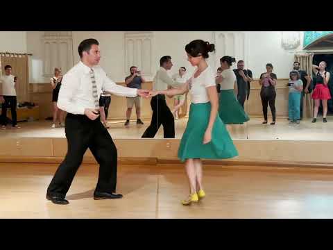 Beginner & Intermediate Swing Lesson Stephen Edward Sayer & Karine Hermes