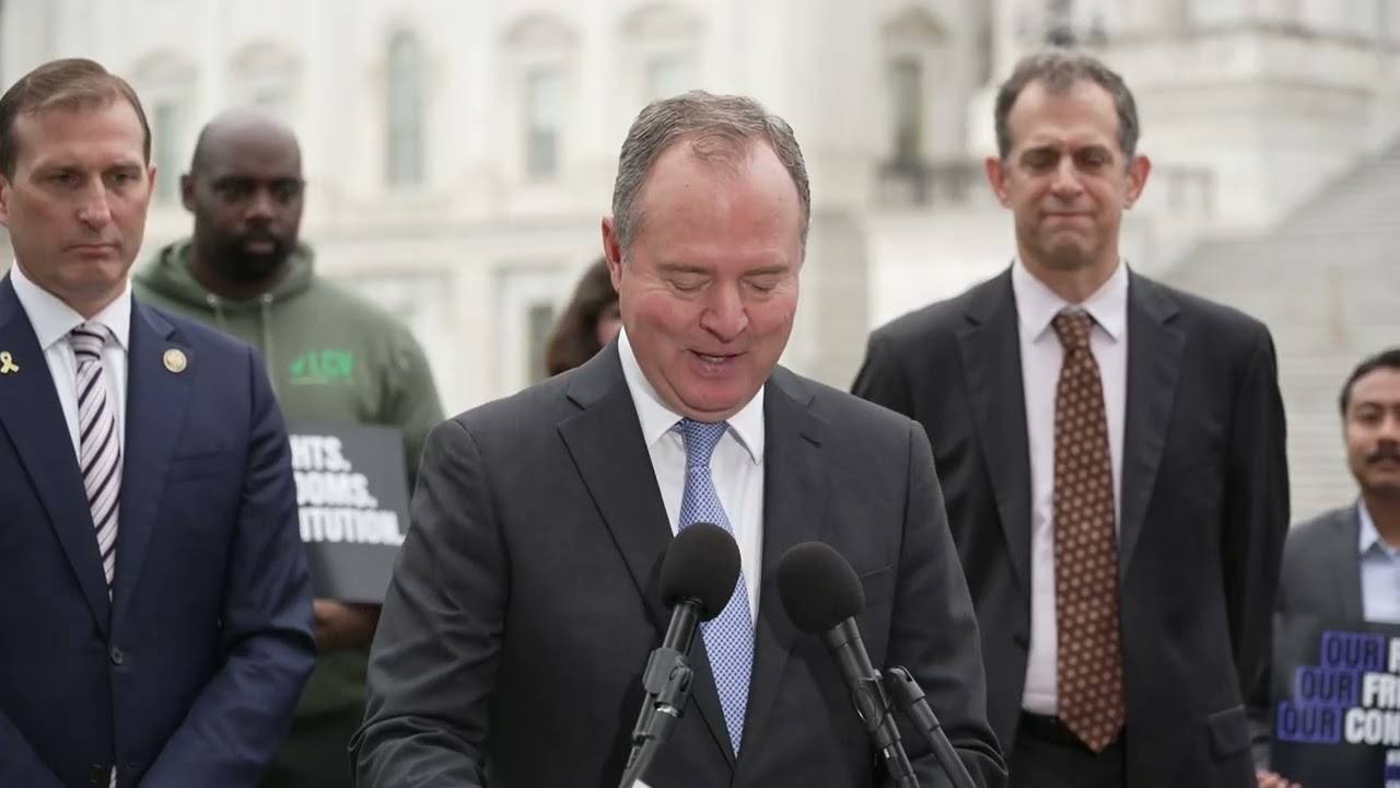 Schiff Announces Major Effort to Reign in Trump Power Grab - YouTube