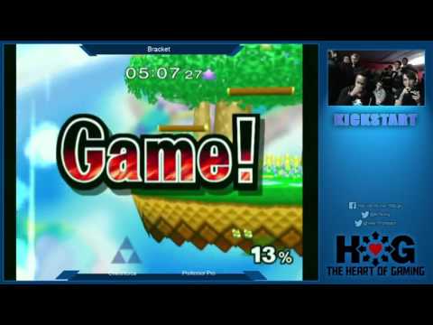 Professor pro (Fox) vs Overtriforce (Sheik)