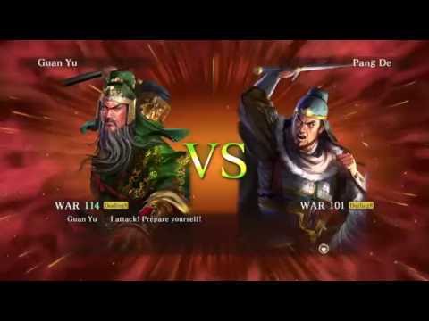 Guan Yu vs. Pang De