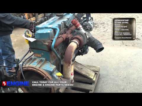 IHT623 | NAVISTAR® DT408 (A190) COMPLETE GOOD RUNNING ENGINE