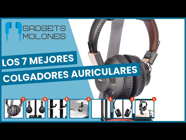 Vídeo relacionado con aceyoon Soporte Cascos Gaming Escritorio, Soporte de Gancho Giratorio para Juegos con Gancho de Silicona Soporte Cascos Universal Headphone Stand per Cuffie da Gioco, Borse e Ombrelli