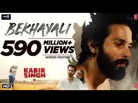 Bekhayali Full Song | Kabir Singh | Shahid k, Kiara A | Sandeep Reddy Vanga | Sachet