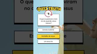 Quiz-15 - O quanto você sabe sobre o nascimento de Jesus?