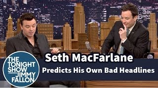 Seth MacFarlane Predicts His Own Bad Review Headlines