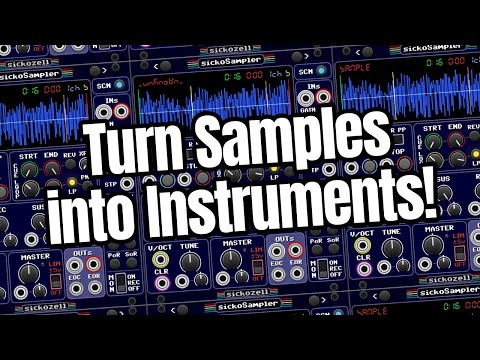 Samples to Polyphonic Instruments // Easy VCV Rack Trick