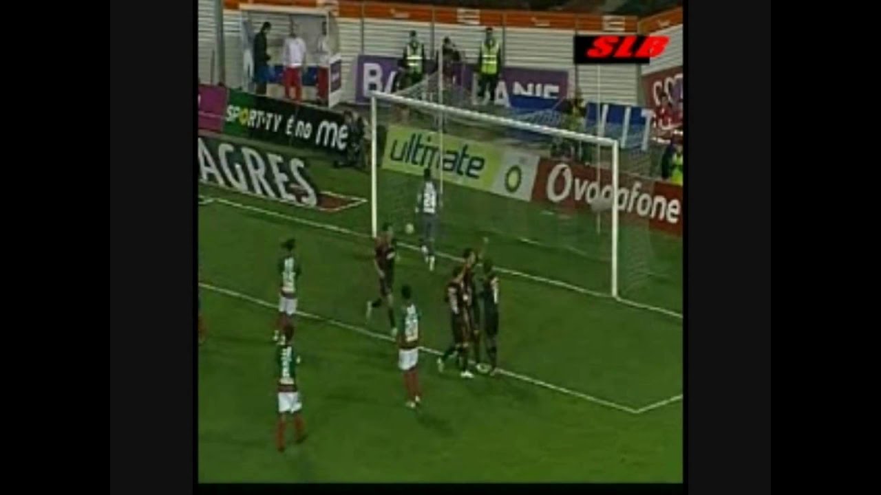 Marítimo 0-5 Benfica  -golos- saviola , maxi , ca...