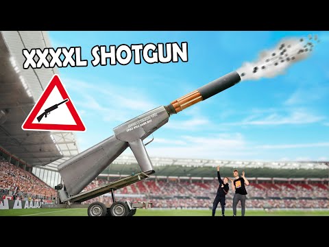 Wir bauen die größte SHOTGUN der WELT!