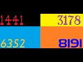 Colorful Numbers 1 To 10000 Yenji Jem RE UPLOAD