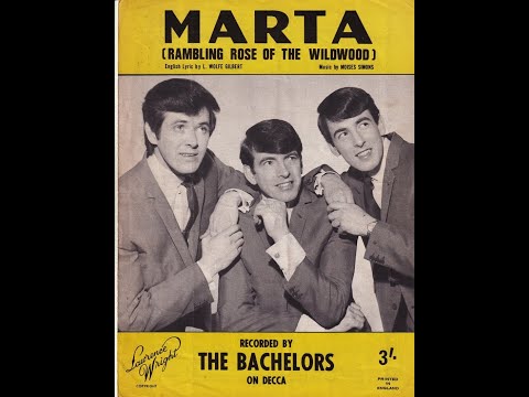 The Bachelors - Marta  (1967) Original hit mono mix.