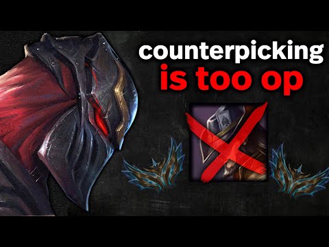 Zed is The Best Mid Lane Counterpick in High Elo