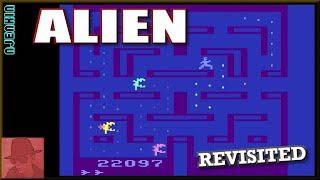 Alien - on the Atari 2600 - REVISITED! - with Commentary !!
