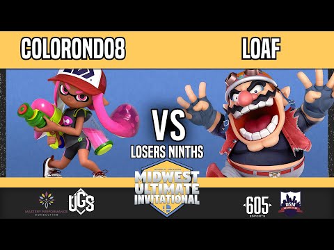 Midwest Ultimate Invitational - Losers Ninths - Colorondo8(Inkling) Vs. loaf(Wario)