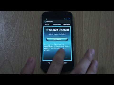 Secret Control - Anti-theft Video