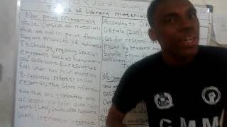 2 Types of Library materials Non print