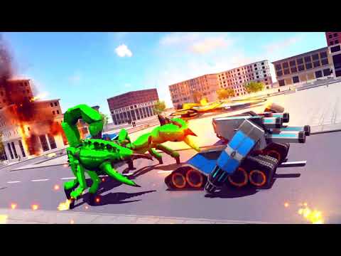 Scorpion Robot Car- MECH Robot Transformation Game