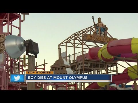 Boy dies after falling off Mt. Olympus water slide