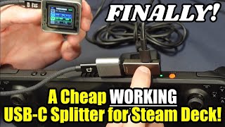 This USB-C "Splitter" Is The REAL DEAL! (feat. Steam Deck)