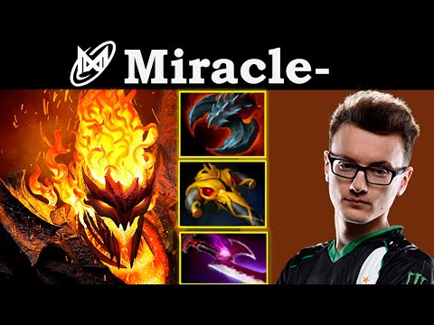 Miracle- back to MID - Nigma.Miracle- Shadow Fiend vs Tundra.33 and ILTW 10k average #miracle #dota2