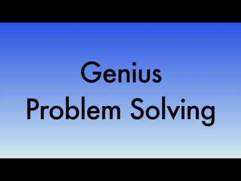 Genius Problem Solving Subliminal