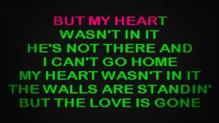 SC2052 07   Reeves, Ronna   My Heart Wasn&#39;t In It [karaoke]