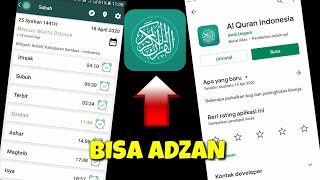 Aplikasi Ini Bisa Adzan - Al-Qur'an Indonesia
