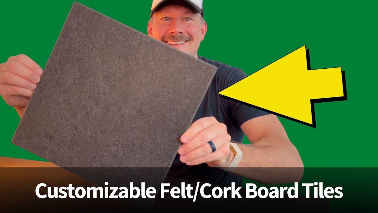 Best Cork Board Wall Tiles/Panels? (customizable, felt, easy) - WallHero review