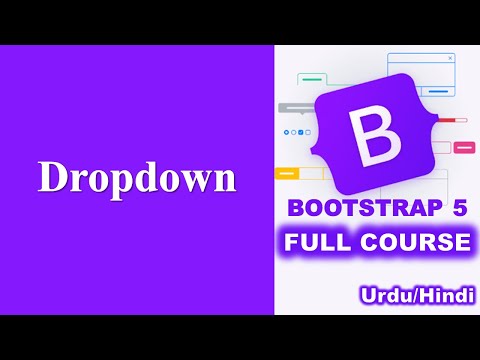 Dropdown in Bootstrap | Bootstrap tutorial for Beginners