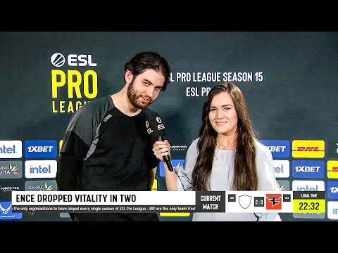 Outsiders (Virtus Pro) JAME interview after match WIN vs FaZe | ESL Pro League Season 15 | CSGO