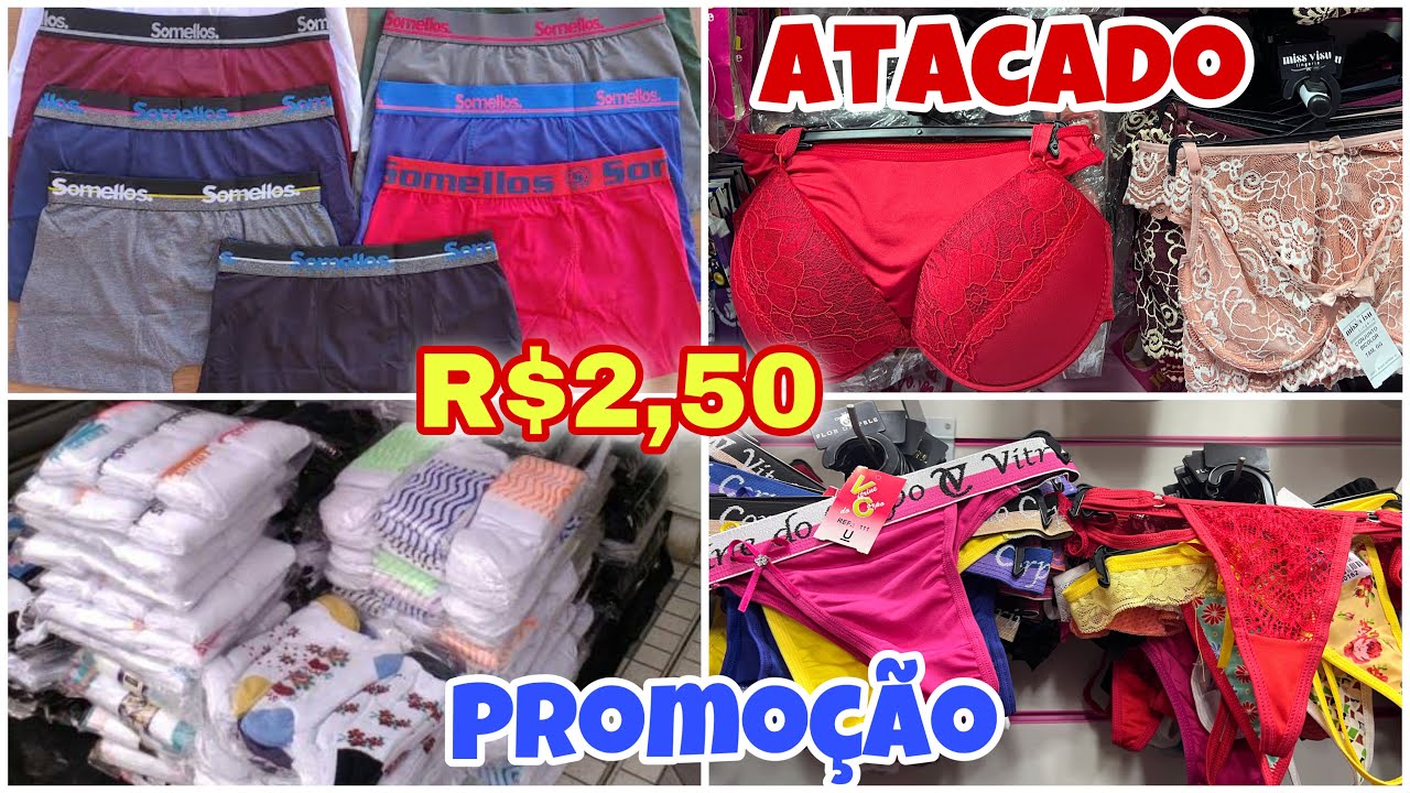 Watch Now CALCINHAS, MEIAS, LINGERIES, CUECAS- R$2,50 ATACADO FORNECEDOR NO BRÁS CALCINHAS, MEIAS, LINGERIES, CUECAS- R$2,50 ATACADO FORNECEDOR NO BRÁS