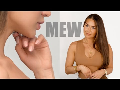 MEWING FOR BEGINNERS // HOW TO CHANGE YOUR FACE SHAPE NATURALLY!