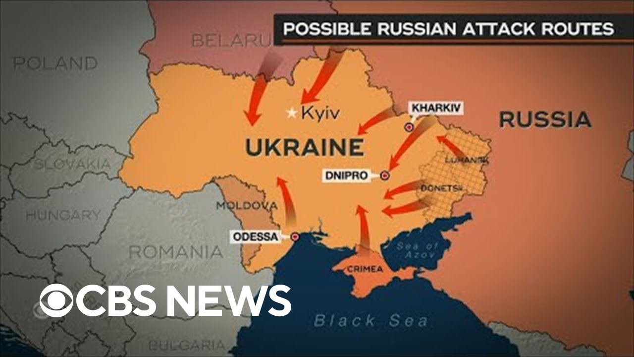 Explosions mark beginning of Russian invasion of Ukraine, NATO official says | Special Report