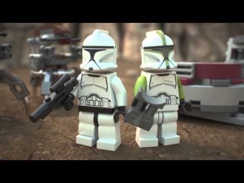 Vidéo LEGO Star Wars 75000 : Clone Troopers vs. Droidekas