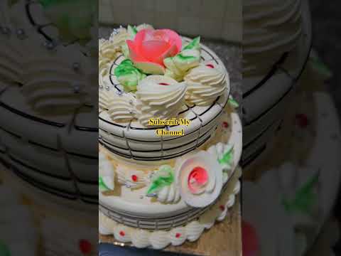 New butterscotch birthday yummy cake like or share#Faizan abbas caka mastar#sweetcake #layeredcake🤤