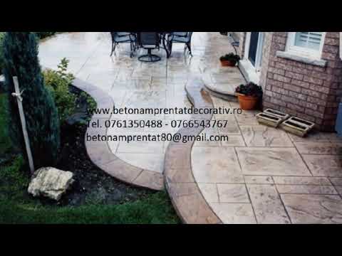 Beton Amprentat Arpașu de Sus - Sibiu Tel.0761350488 -0766543767