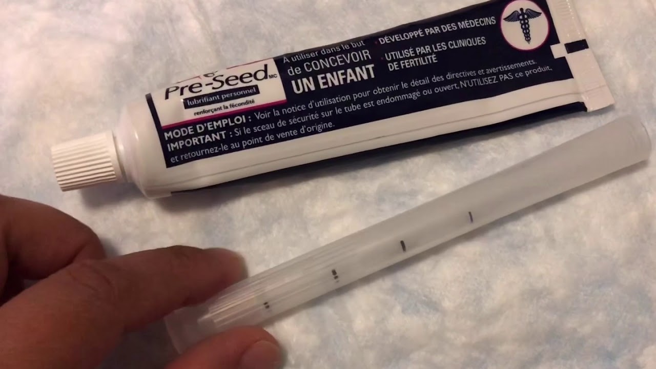 Pre seed lubricante de fertilidad