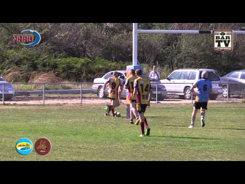 2015 NHRU Round 15 Premier 3 Highlights - Southern Beaches v Lake Macquarie