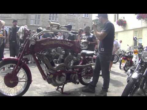 Calne Motorcycle Meet 2014  - Flying Millyard