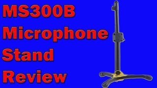 Video thumbnail for MS300B Microphone Stand Review by UnboxTechnology