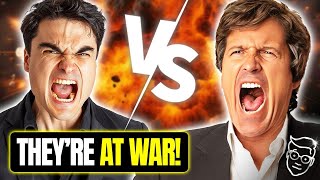 Ben Shapiro Goes NUCLEAR On Tucker Carlson ‘He’s LEFT WING!’ 🚨| Civil War RAGES