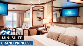 Grand Princess | Mini Suite | Full Walkthrough Tour & Review | 4K